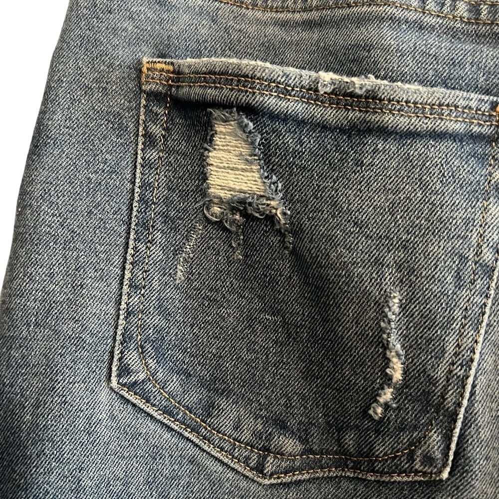GOOD AMERICAN Distressed Jeans in Medium Wash Size 8/29 - Picture 6 of 16